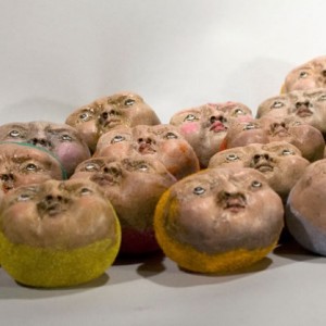 flocked heads